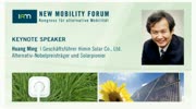 New Mobility Forum 2012 - Keynote Speaker Huang Ming (Deutsche Version)