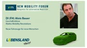 New Mobility Forum 2012 - DI (FH) Alois Bauer (Deutsche Version)