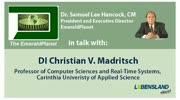 "The Emerald Planet": Dr. Samuel Lee Hancock im Gespräch mit DI Christian V. Madritsch ... 