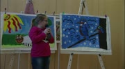 Bilderausstellung von Kindern in Launsdorf